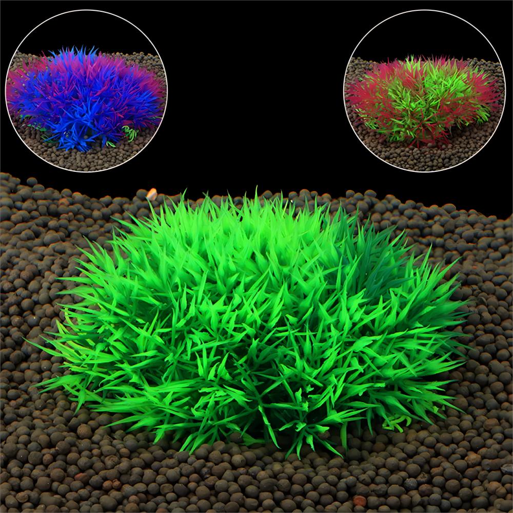 Aquarium Plant Ornament - Sztuczna trawa wodna do akwarium, dekoracja,