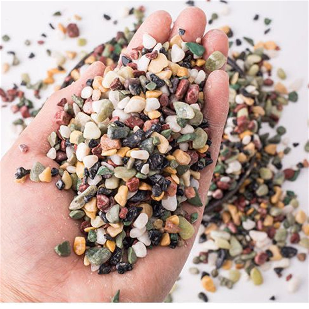 Aquarium Planted Sand - 50/100g Naturalne kryształy Żwir Kamień Mikro