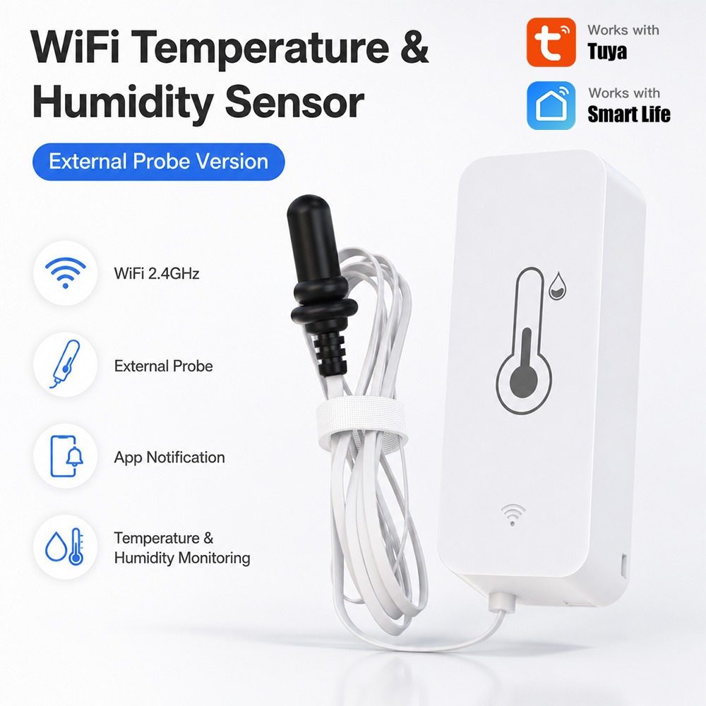 Aquarium Planted Plants - Tuya WiFi czujnik temperatury i wilgotności