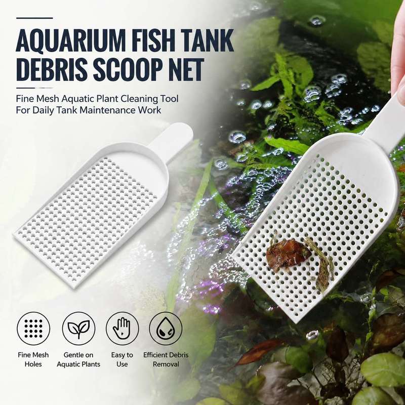 Planted Aquarium Maintenance - Siatka do usuwania zanieczyszczeń z akwarium,