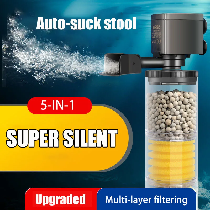 Planted Aquarium Accessories - 220V 50Hz cichy filtr do akwarium