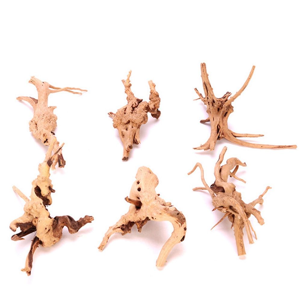 Aquarium Plant Ornament - Drewno N1N Dekoracja do akwarium, krajobrazu,