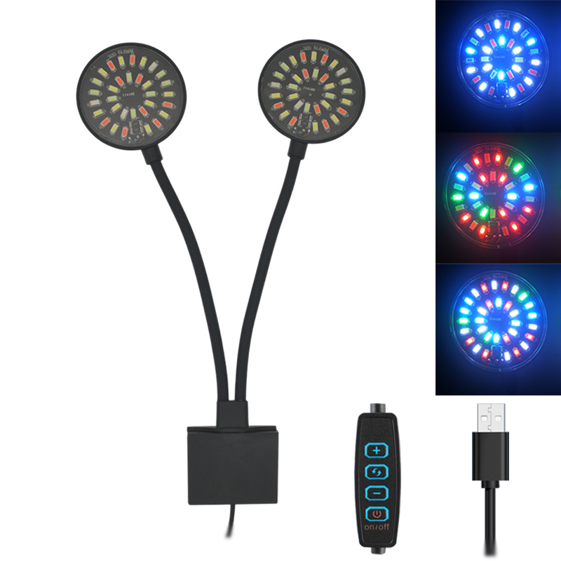 Aquarium Planted Tank Light - Lampa LED do akwarium USB, klips