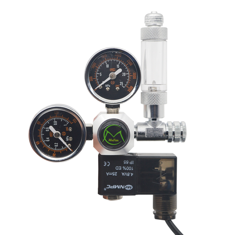 Planted Aquarium Accessories - Akwarium regulator CO2 magnetyczny elektromagnetyczny zawór