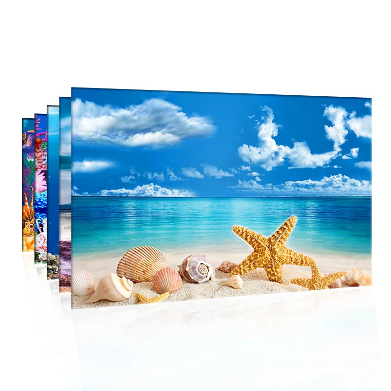 Tło do akwarium 3d naklejka pl – Aquarium Plant Ornament recenzja i cena