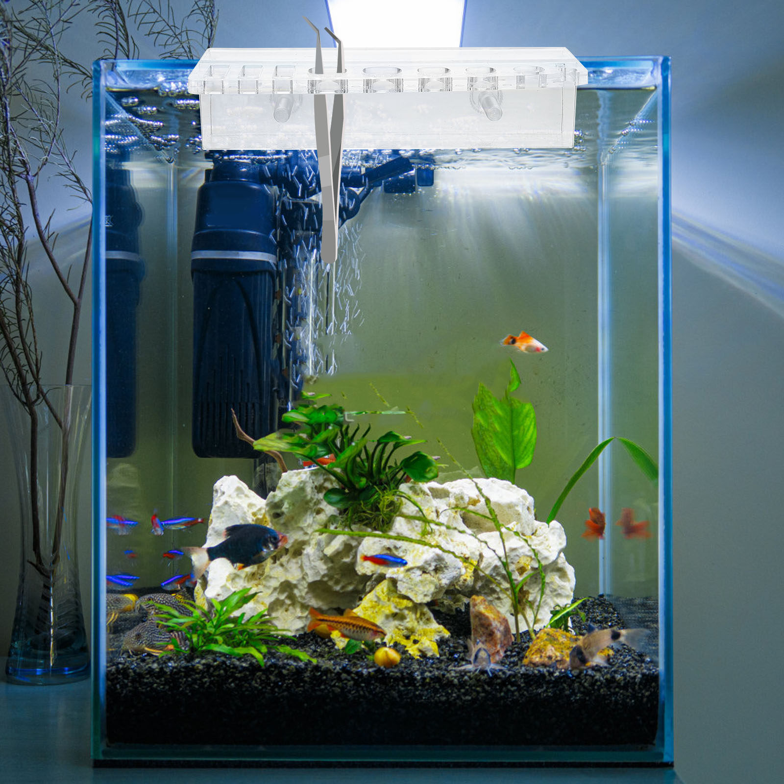Akrylowy uchwyt na narzędzia d – Planted Aquarium Maintenance recenzja i cena