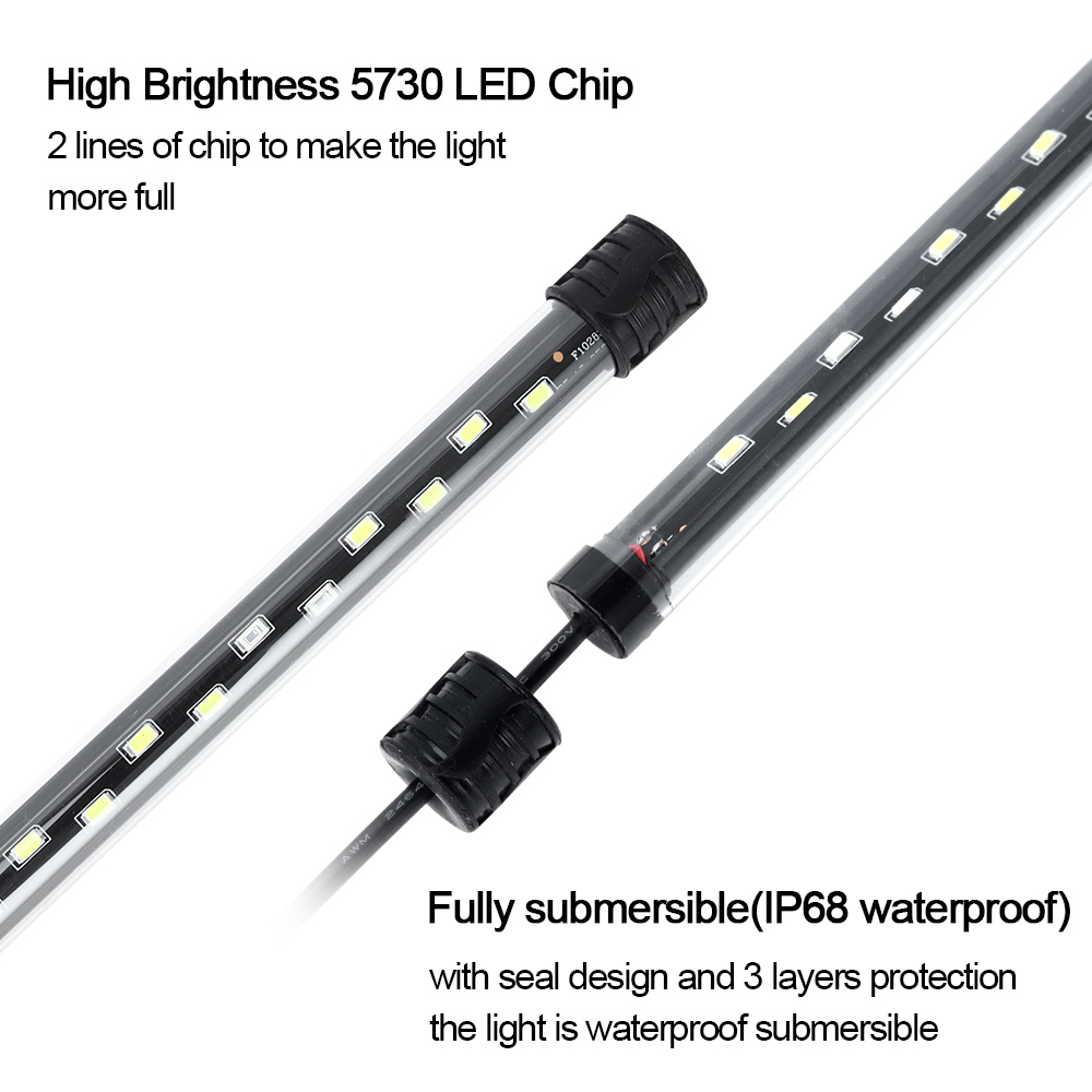 Oświetlenie akwarium LED lampa – Aquarium Planted Tank Light recenzja i cena