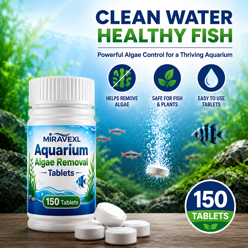 MIRAVEXL 150 Tabletki do usuwa – Planted Aquarium Maintenance recenzja i cena