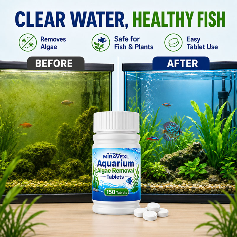MIRAVEXL 150 Tabletki do usuwa – Planted Aquarium Maintenance recenzja i cena