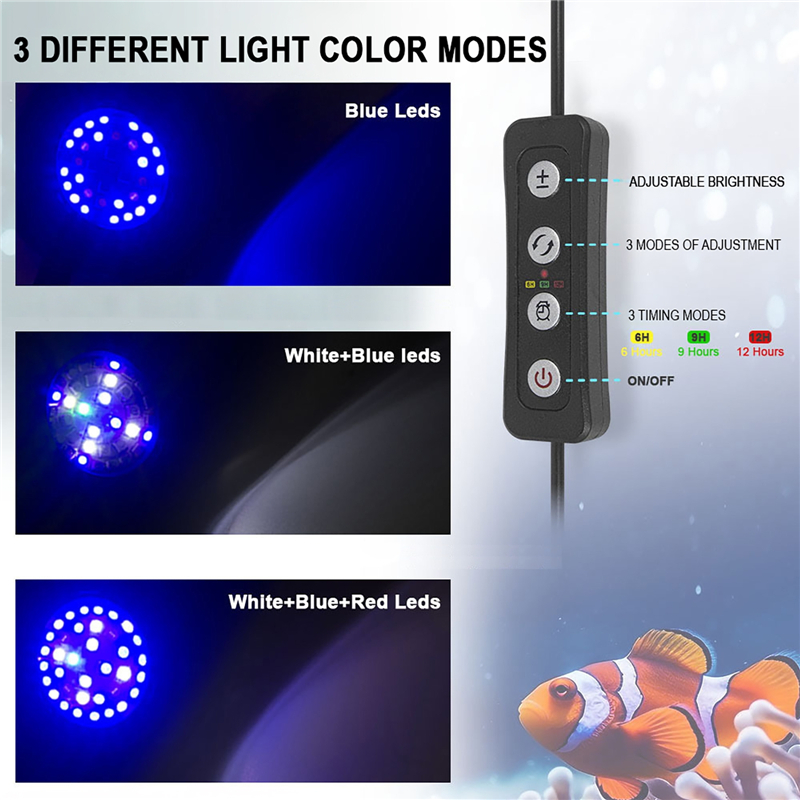 30W akwarium akwarium woda mor – Aquarium Planted Tank Light recenzja i cena