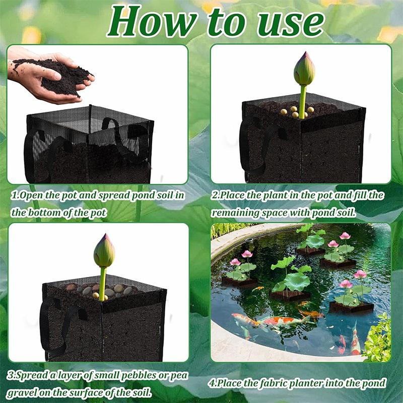 4 szt. Czarne siatkowe kosze d – Aquarium Planted Plants recenzja i cena