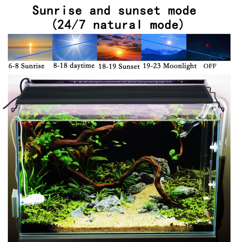 Lampa LED do akwarium, pełne s – Aquarium Planted Tank Light recenzja i cena
