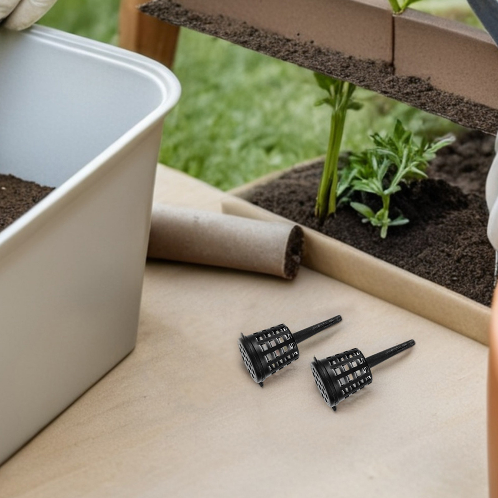180 szt. plastikowych koszyczk – Aquarium Planted Plants recenzja i cena